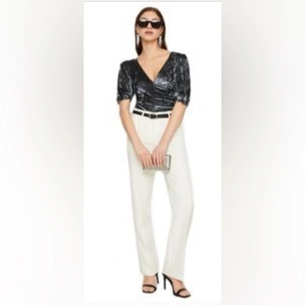 Free People Body Suit. Don’t you Wish bodysuit. Gray charcoal, women’s size XS - Picture 2 of 8